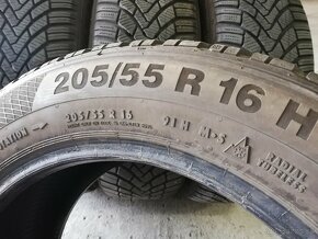 205/55 r16 zimné pneumatiky Continental 6,5-7mm - 5