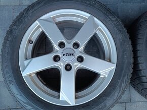 Zimná sada 16" 5x112 Rial 205/55 R16 VW Group - 5