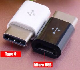 Predám Nylonový pletený USB kábel pre mobil + redukcia - 5