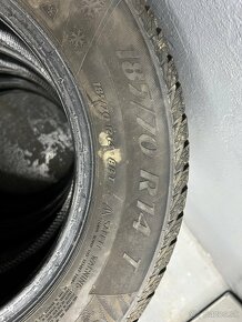 Zimné pneumatiky 185/70 r14 - 5