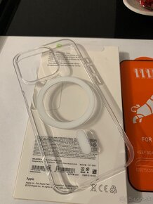  Iphone 16pro Clear Case s MagSafe+ochranne sklo - 5