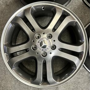 5x112 R18 Original Mercedes ET 50 vo farbe metalgun - 5