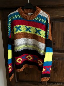C&A farebný pletený sveter č. L - 5