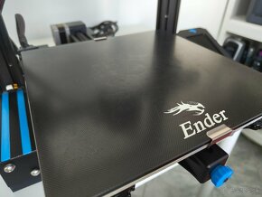 3D tlačiareň Ender 3 v2 + BLtouch + kovový extruder a prísl. - 5