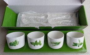 Porcelain bowls with spoon - 5