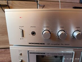 NORDMENDE... stereo zosilňovač,tuner, tape deck - 5