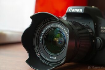 Canon 750D (39k záberov) + objektív a príslušenstvo - 5