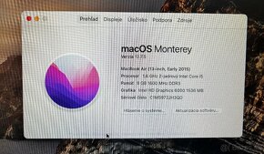 Predám MacBook Air 2015 - 5