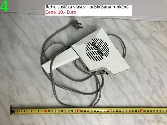 Retro žehličky varič kávovar a ventilátor - 5