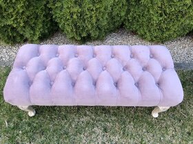 lavica chesterfield ružova 100cm - 35% - 5