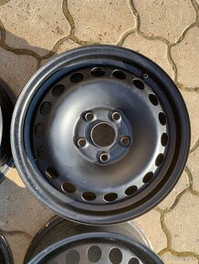 Kolesa 5x112 R15 plechové disky do vw Seat Audi - 5