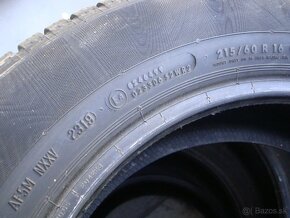 215/60R16-4kusy zimné Continental - 5