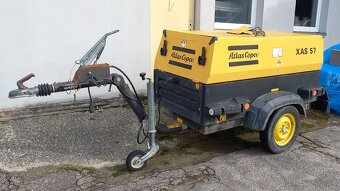 Pojazdný kompresor ATLAS COPCO XAS57 - 5