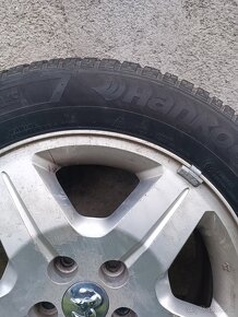 Celoročné pneumatiky Hankook 215/60 R17 + disky - 5