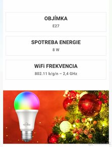 LED žiarovka Nitebird Smart Bulb WB4 3ks za cenu 1ks - 5