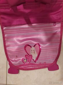 Školská taška ružová dievčenská Barbie - 5