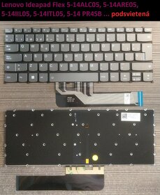 Klavesnice Lenovo 320-13/Carbon X1/530-14AR/510-14/5-14ALC05 - 5