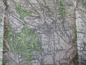 Mapa Lučenec, Fiľakovo, Málinec, Poltár, Divín r. 1945 - 5