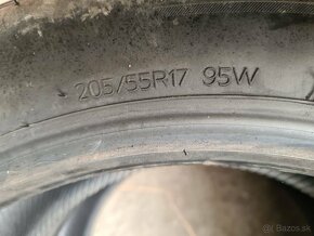 205/55r17 letné 2 ks HANKOOK dezén 6,1 mm DOT2019 - 5