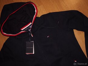 Tommy Hilfiger pánska mikina s kapucňou na zips - 5