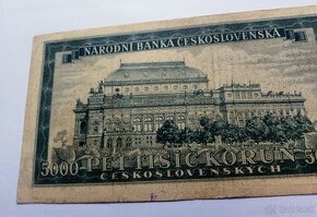 5000 korún 1945. - 5