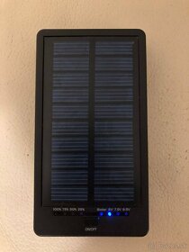 Silvercrest Power Bank with Solar Charger - 5