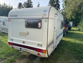 Predám karavan Hylander 380, kupelňa, WC,cena s prihlasením - 5