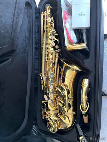 Predám Es - alt saxofón - Yanagisawa model A-WO10 GOLD - 5