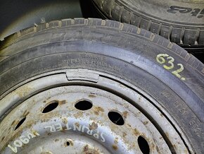 Plechové disky 5x130 + letné pneu 195/70r15c - 5