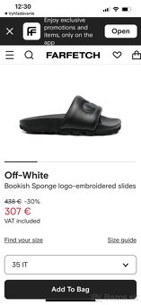 Off-White šľapky 36 - 5