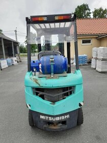 Vysokozdvižný vozík Mitsubishi 1,5t.plynový,Akcia - 5