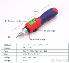 Predám Skrutkovač 24 v 1 s rýchloupínacím skrutkovačom - 5