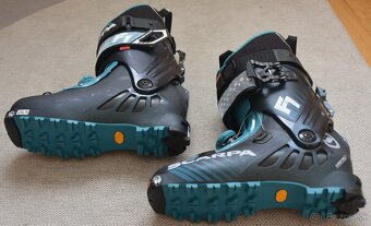 Lyžiarky SCARPA F1 WMN anthracite-aqua - 5