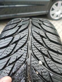 Predám celoročnu sadu kolies 206/55R16 rozteč 5x112 R16 - 5