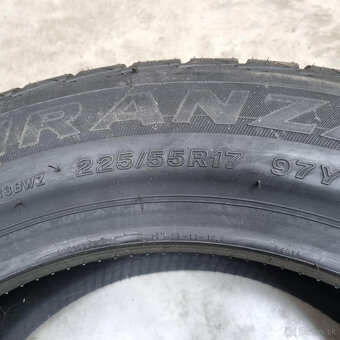 Letné pneumatiky 225/55 R17 BRIDGESTONE DOT5020 - 5