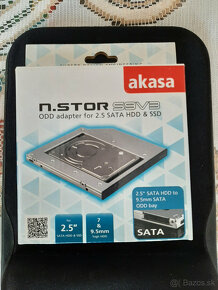 »»» Akasa 9.5mm šuflík pre 2.5“ HDD a SSD ««« - 5