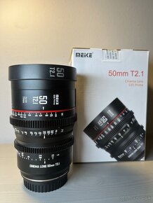 Meike 50mm T2.1 S35 Prime Cine Lens EF - 5