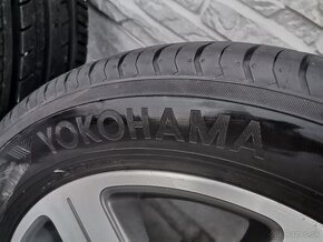 Alu disky 5x100 R16 VW + 205/55 R16 zánovné letné pneumatiky - 5