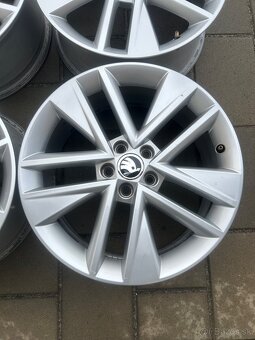 Alu disky 5x100 r17" Škoda Fabia,Rapid - 5