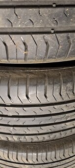 Predám 4ks jazdené letné 215/60r17-96H Continental - 5