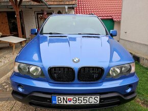 BMW X5  e53 3d Estoril blau metalic - 5