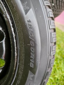 Predám zimné pneumatiky 185/60 R15 - 5