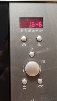 Predám vstavanú mikrovlnnu rúru Electrolux EMS17216X - 5