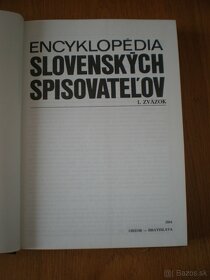 Encyklopédia spisovateľov sveta, E. slovenských spisovateľov - 5