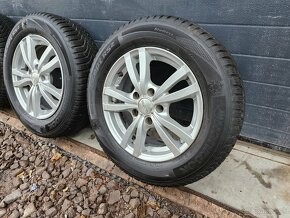 Zimná Sada DEZENT 5x112 15"+Zánovné Zimné pneu 195/65 R15 - 5