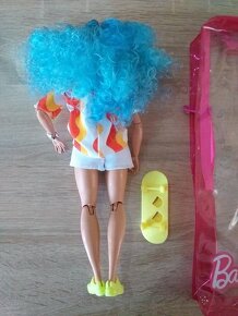 Nová bábika Barbie Extra originál Mattel afro účes - 5