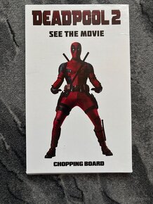 Deadpool 2 - movie set, košeľa, vak, krájacia doska - 5