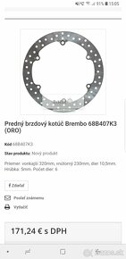 Predne kotúče Brembo - Honda - 5