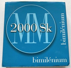 2000 Sk Bimilénium rok 2000 Proof - 5