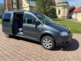 Volkswagen Caddy MAXI 1.9TDI  77kw  7 miestne klima tempomat - 5